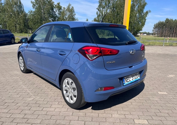 Hyundai i20 cena 38900 przebieg: 116579, rok produkcji 2017 z Sopot małe 106